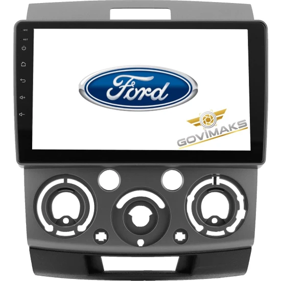 Govimaks Ford Ranger 2006-2010 8 GB Ram 128 GB Hafıza Androıd Multımedıa Teyp