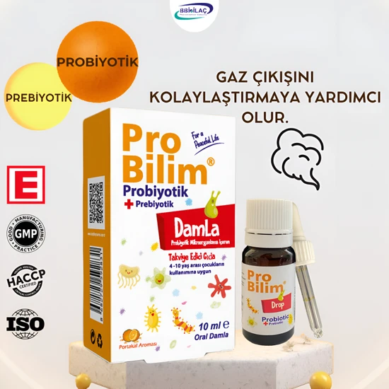 Probilim Damla 10 ml,  Probiyotik , Prebiyotik ,  Gaz Damlası