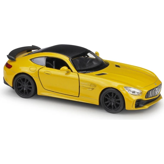 Welly 43747 Mercedes-Benz Amg Gt R Sarı 1:34-39 Model Araba (Yurt Dışından)