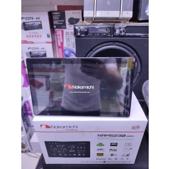 Nakamichi Android Tek Din 10 Inch Car Play Özellikli Universal Multimedia Teyp 4gb Ram 64GB Hafıza 360 Üniversal 360 Üniversal