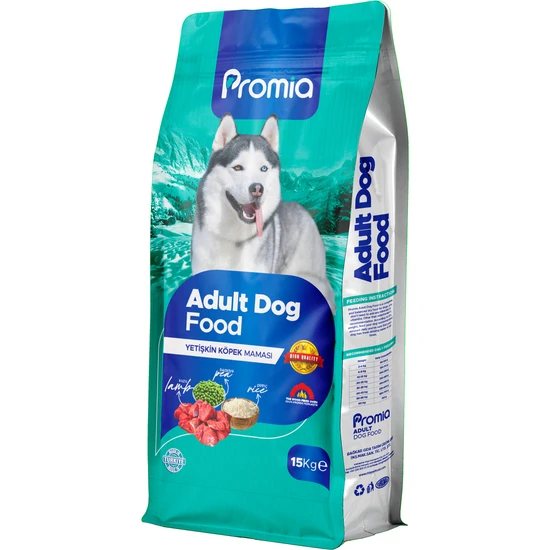 Promia Bağkar Mia Promia Etli Pirinçli Bezelyeli 15 kg Köpek Maması