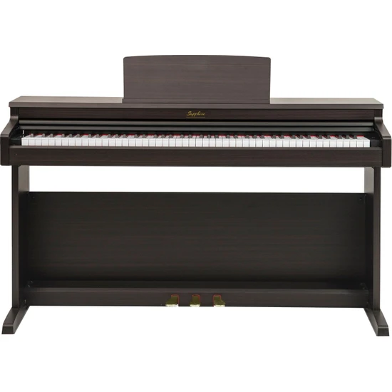 Jwin Sapphire SDP-400 Çekiç Aksiyonlu 88 Tuşlu Dijital Piyano - Gül Ağacı