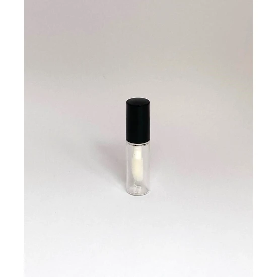 Envisage Mini Plastik Siyah Tüp Doldurulabilir Likit Ruj ve Lipgloss Şişesi(1.2 Ml)