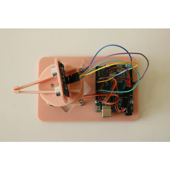 Robimaker Arduino HC-SR04 Sonar Projesi: Mesafe Sensörü Deney Seti HCSR04