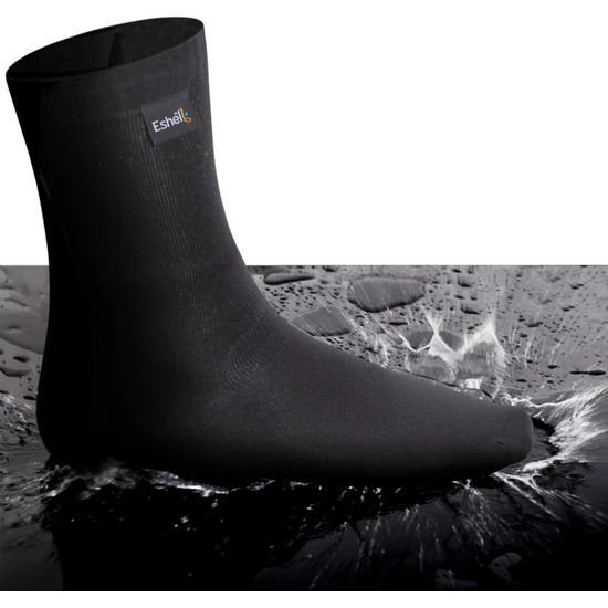 Eshel Su Geçirmez Çorap, Termal Siyah Çorap, Balıkçılık Avcılık Spor Çorabı
