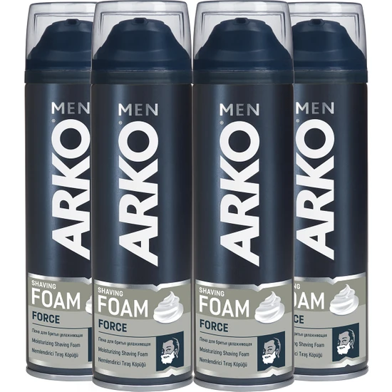 Arko Men Force Tıraş Köpüğü 4X200 ml