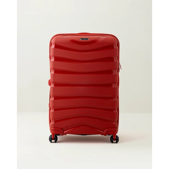 Madame Coco Mer Valiz/Bavul - Kırmızı - Büyük Boy