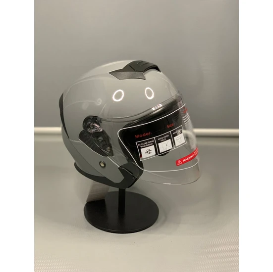 JK20 Motopoint Jiekai JK-526 Güneş Vizörlü Yarım Kask Sıfır