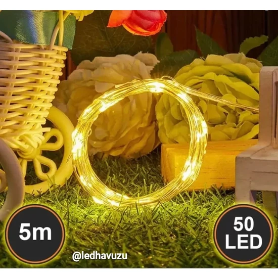 DükkanOn 5 Metre Peri LED Gün Işığı Animasyonlu