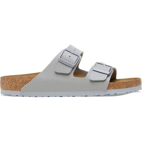 Birkenstock Gri Erkek Birko-Flor Terlik 1026454 Arızona