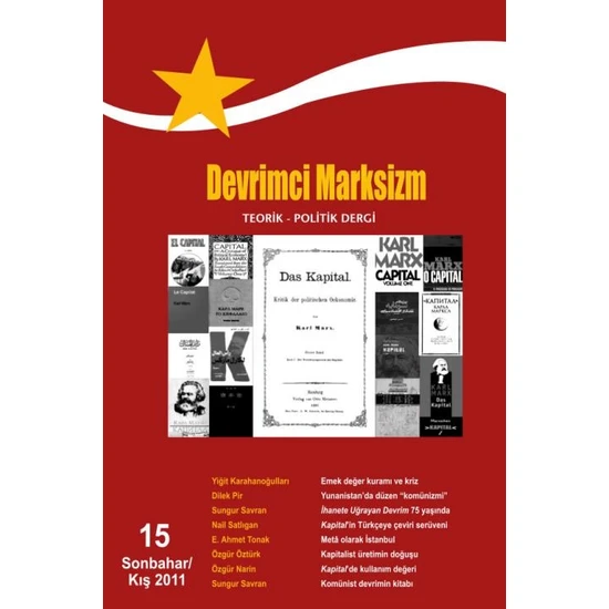Devrimci Marksizm 15. Sayı - 2011