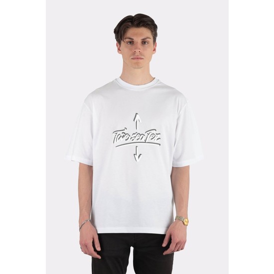 Mint Pa 'Two-Seater' Funny Graphic T-Shirt For Men & Women - Black Cotton Tee - View #13