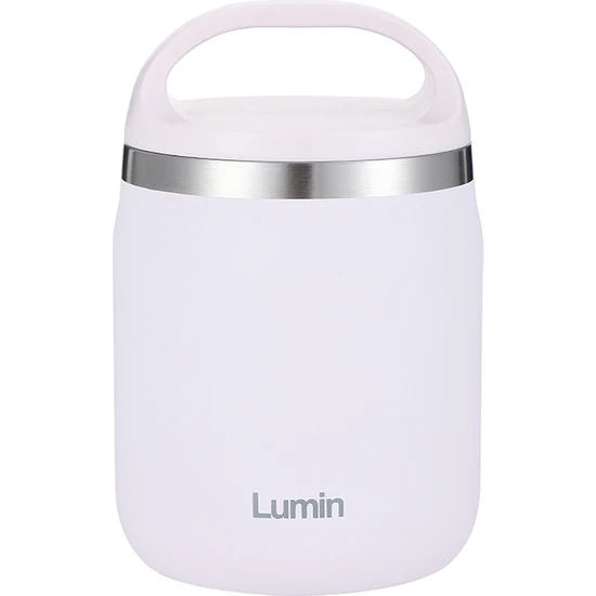 Lumin Flask Lumin Thermo 0,60 Litre Paslanmaz Çelik Vakumlu Yalıtımlı Yemek Termosu 12 Saat Sıcak, 12 Saat Soğuk