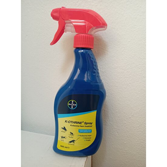 Bayer K-Othrine Al Kullanıma Hazır Böcek Haşere Öldürücü Sprey 500 ml 3 Adet