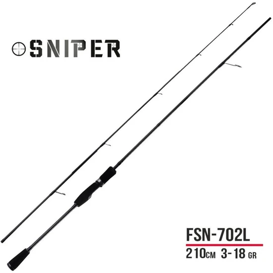 Fujin Sniper 210CM 3-18GR Light Spin Kamış FSN-702L