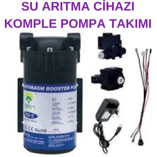 Aqua Deutsche 75-100 Spd Su Arıtma Cihazı Basınç Pompa Seti