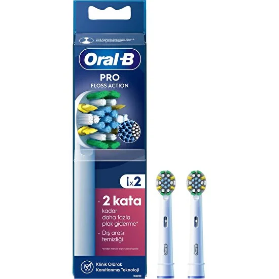 Oral-B Yedek Başlık Floss Action 2li