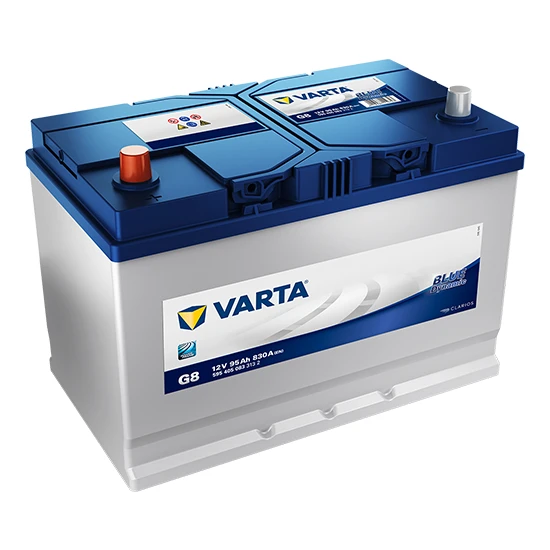 Varta G8 12V 95 Ah 830A Blue Dynamic Akü (Üretim Yılı: 2024)