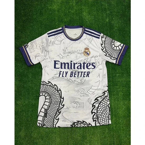 BARBITOS Real Madrid Ronaldo 22-23 Dragon Forması Özel Ejder Tasarım