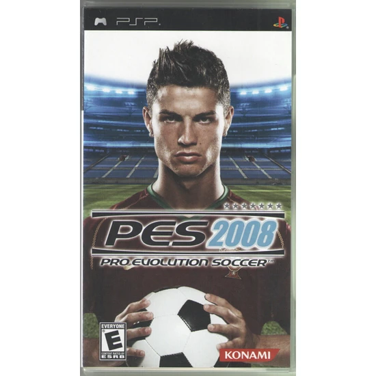 Konami Pro Evolution Soccer 2008 Pes 2008 Sony Psp Oyunu