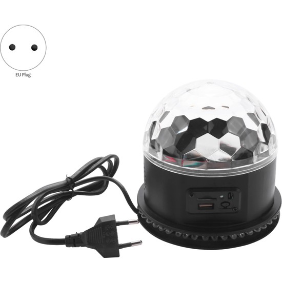 Guiwuu Rgb Mp3 Kristal Sihirli Top Ses Aktif Dj Işıkları Fiyatı