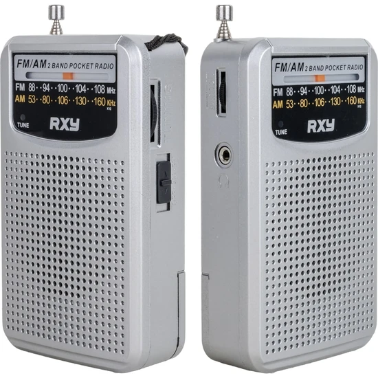 Go İthalat Roxy Rxy-Barıton Cep Tipi Mini Analog Radyo (2818)