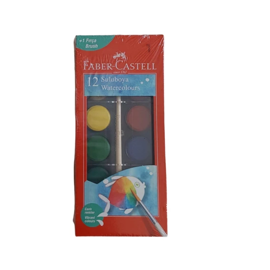 Faber-Castell 12 Renk Sulu Boya