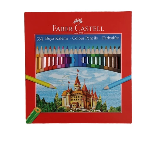 Faber-Castell Kuru Boya 24'lü