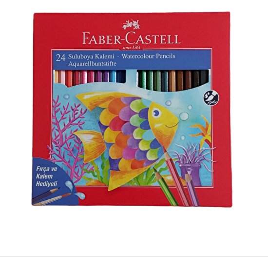 Faber-Castell Aquarell Sulu Boya Kalemi 24'lü