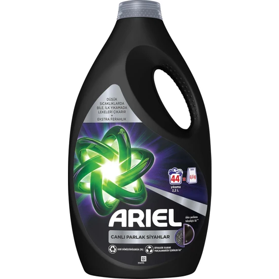 Ariel Canlı Parlak Siyahlar Sıvı Çamaşır Deterjanı 44 Yıkama