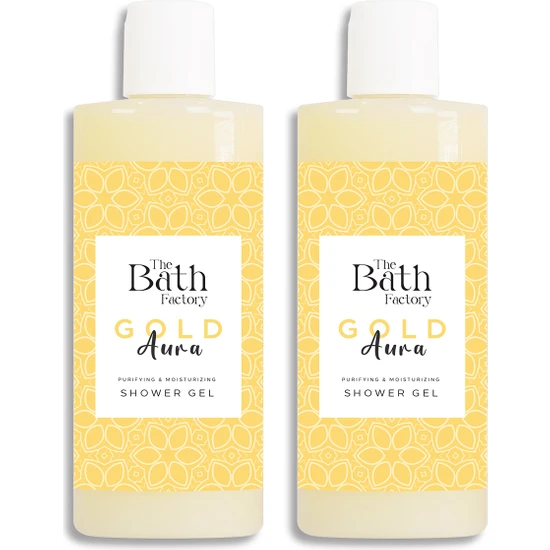 The Bath Factory Gold Aura Duş Jeli( 2 x 400 ml )