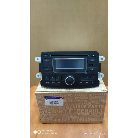 LG 2 Yıl Orjinal Renault Dacia Teyp Radyo CD USB Bluetooth USB Girişi 40 Watt