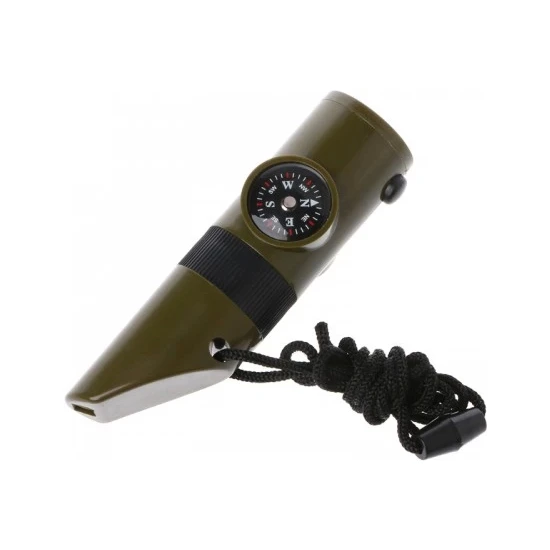 Ynt İthalat Çok Fonksiyonlu Askeridüdük Pusula Termometre ile LED Işık