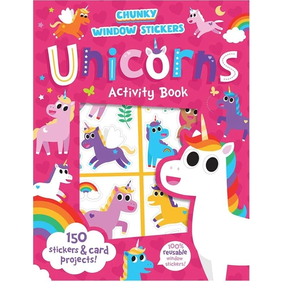 Chunky Window Stickers Unicorn Activity Book