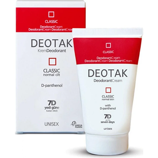 Deotak Klasik Krem Deodorant 35 ml