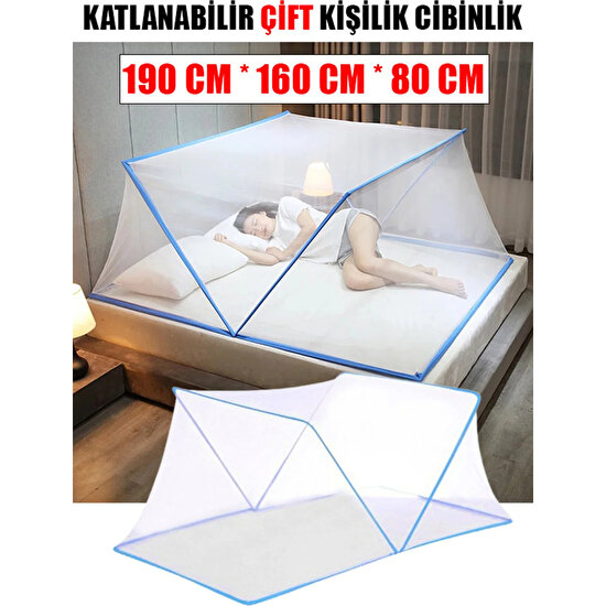 Mete Shoping Katlanabilir Çift Kişilik Cibinlik