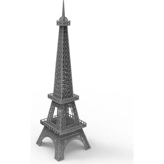 3D Sergi 3D Ahşap Eyfel Kulesi Maketi 30 Parça