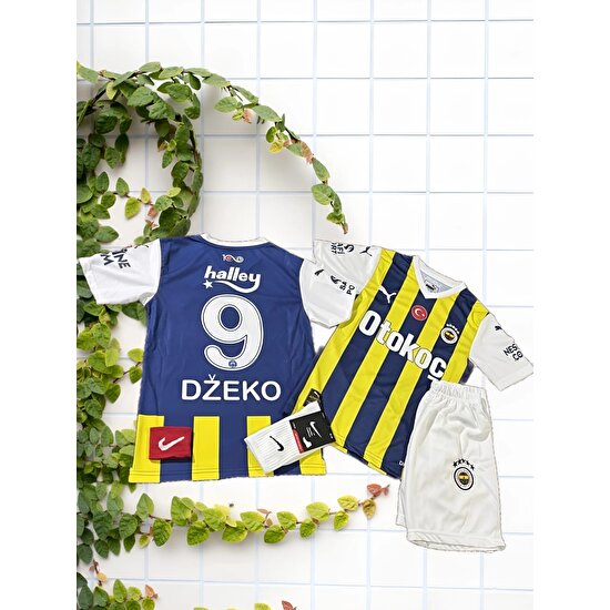 Zilong Fenerbahçe Forma Dzeko 2023/2024 Yeni Sezon Çocuk Futbol Forması 4'lü Set