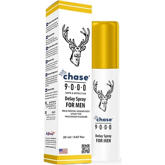Chase Stâg Geçiktırici 9000 Spray For Men 3 Adet