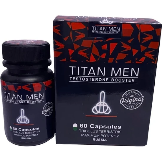 Titan Men Geçıktırıçı For Men 60 Kapsül Yeni Ürün