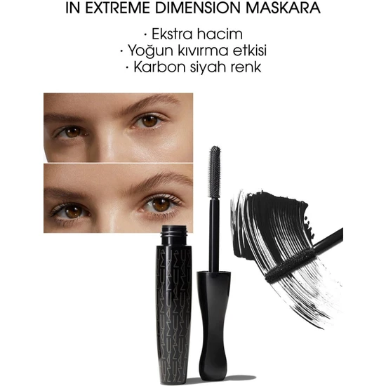 MAC Maskara - In Extreme Dimension 3D Black Lash 13 ml 773602283583