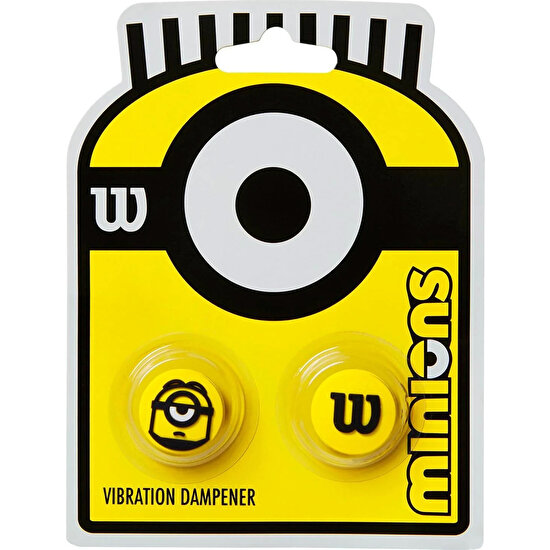 Wilson Minions V3.0 Tenis Raketi 2li Titreşim Önleyici Sarı WR8418001001