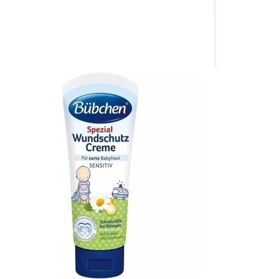 Bübchen Sensitive Pişik Kremi Seyahat BOY10 ml (Sensitiv Wundschutz Creme)