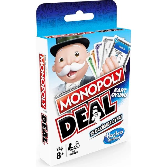 Hasbro Monopoly Deal Kart Oyunu Monopoly Kart Oyunu
