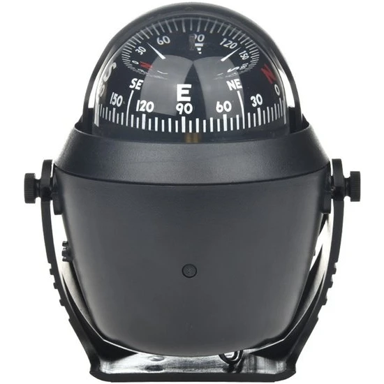 Chaoduo Shop Siyah Stil 2 Tip Lea Marine Askeri Elektronik Tekne Araç Araba Pusula Navigasyon Konumlandırma Yüksek Hassasiyetli LED Gece Lambası (Yurt Dışından)