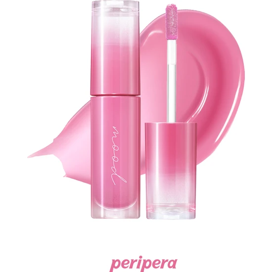 Peripera Ultra Kalıcı, Ağırlık Hissi Vermeyen Parlak Tint Peripera Ink Mood Glowy Tint (04 Pink Youth)
