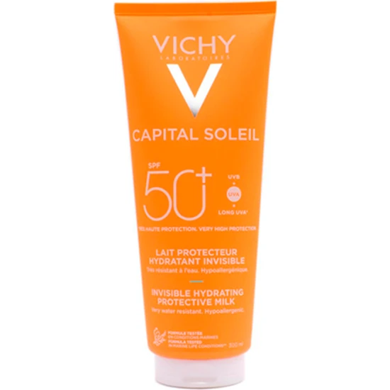 Vichy Capital Soleil Spf 50 + Yüz ve Vücut Güneş Sütü 300 ml