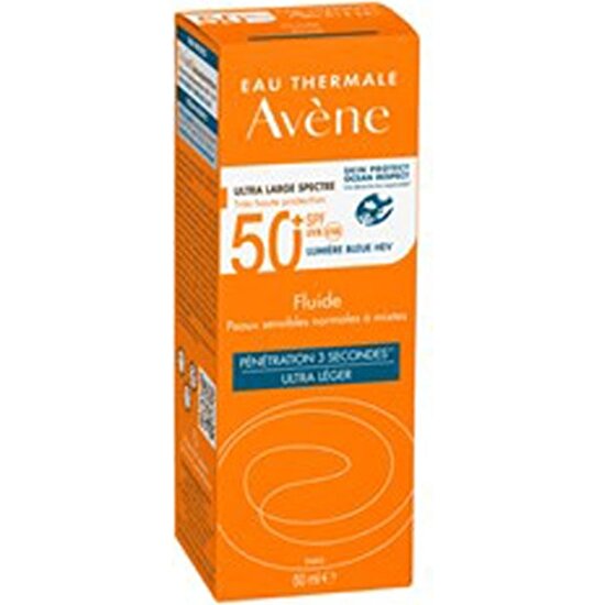 Avene Fluid SPF 50+ Normal ve Karma Ciltler için Güneş Koruyucu 50 ml