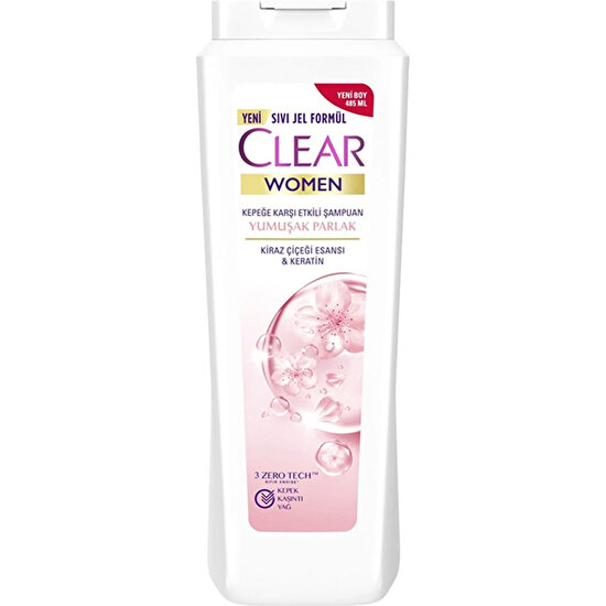 Clear Women Kiraz Çiçeği Esansı Şampuan 350 ml