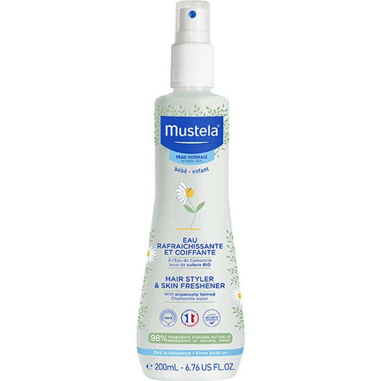 Mustela Saç Şekillendirci ve Ferahlatıcı Vücut Spreyi 200 ml